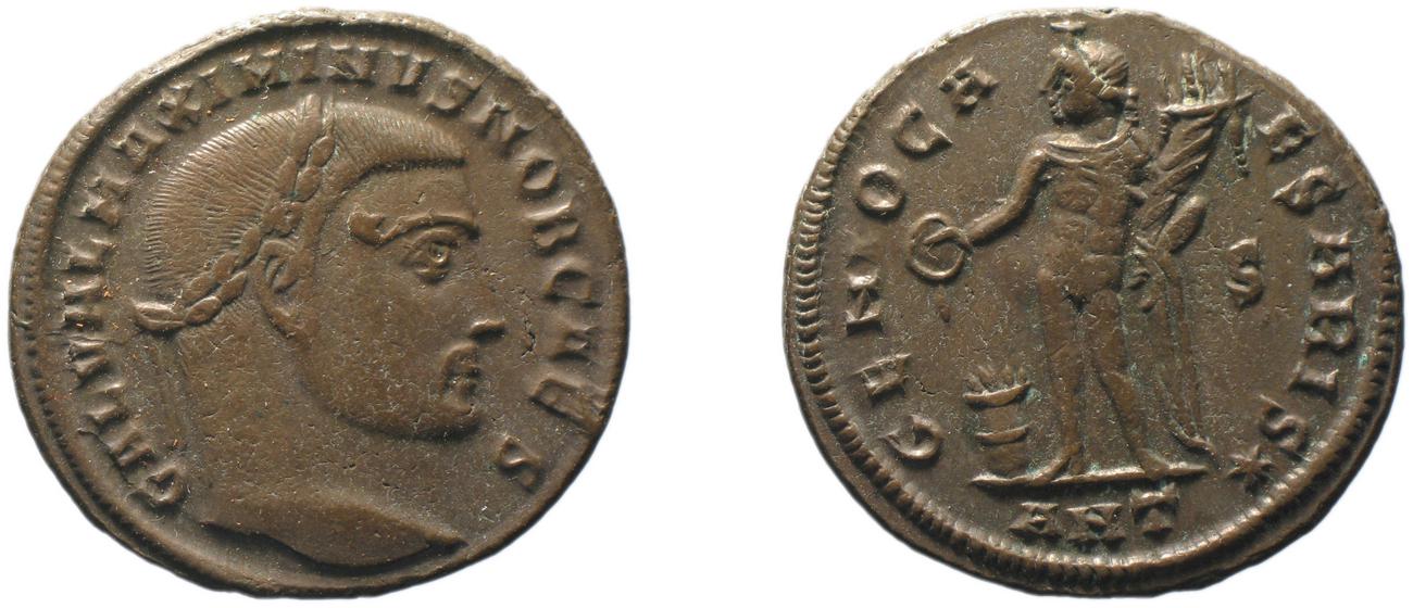 RIC VI Antioch 118a, аверс, bm