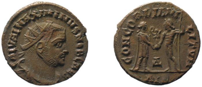 RIC VI Alexandria 60b, реверс, bm