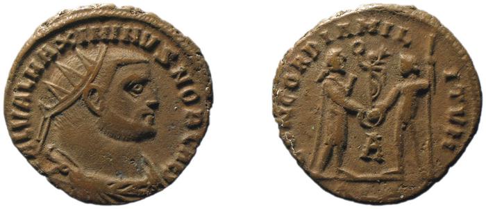 RIC VI Alexandria 60b, реверс, bm