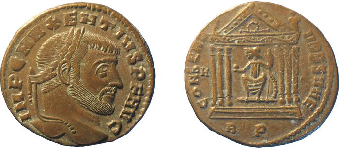 RIC VI Rome 202a, реверс, bm