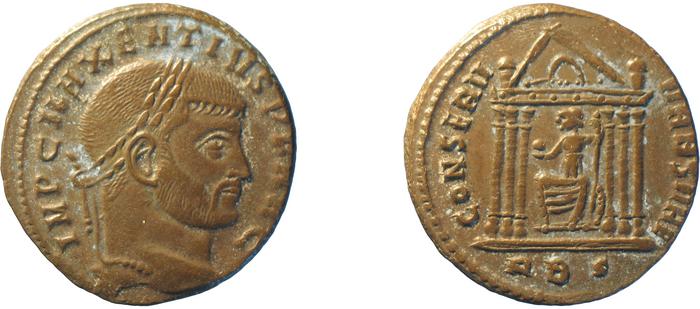 RIC VI Rome 210, реверс, bm
