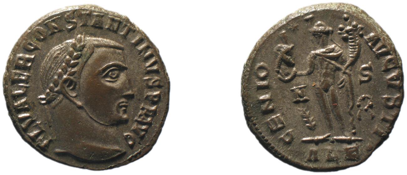 RIC VI Alexandria 163, аверс, bm