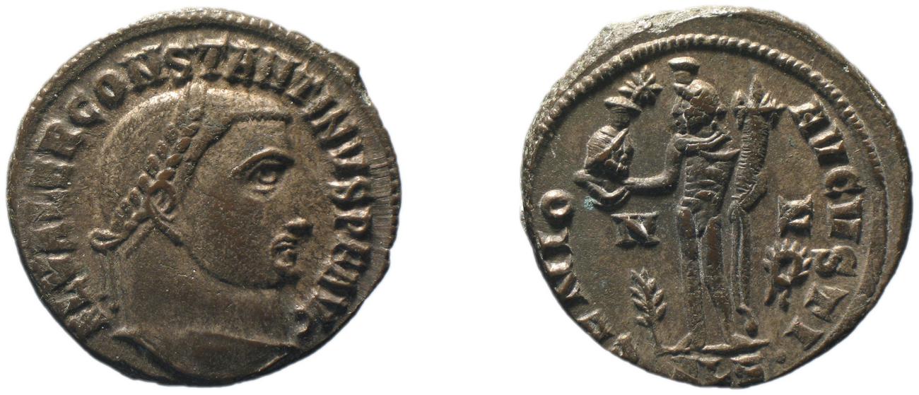 RIC VI Alexandria 163, аверс, bm