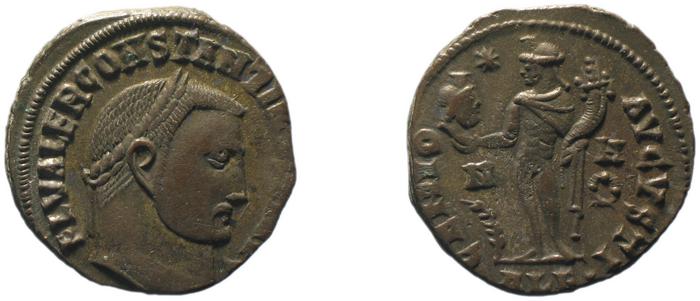 RIC VI Alexandria 163, реверс, bm