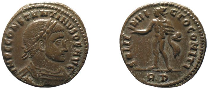 RIC VI Rome 317, реверс, bm
