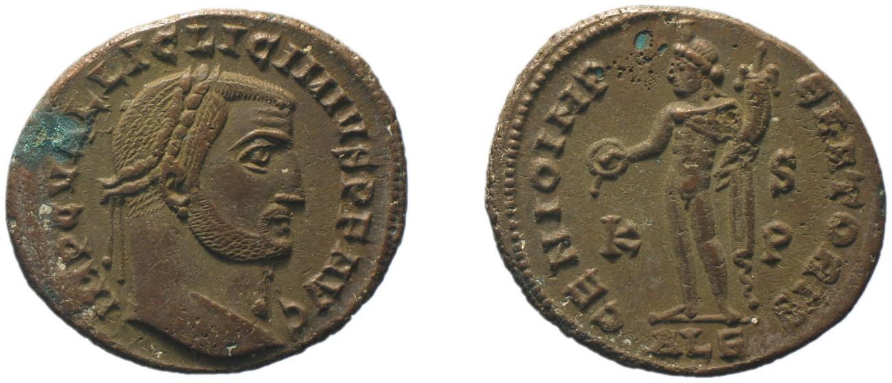 RIC VI Alexandria 105b, аверс, bm