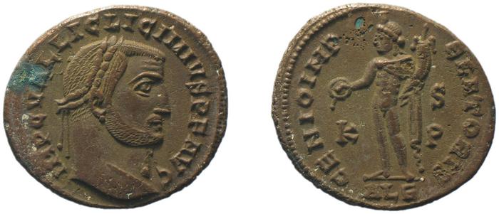 RIC VI Alexandria 105b, реверс, bm