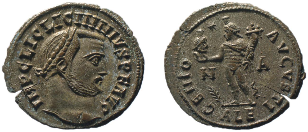 RIC VI Alexandria 160a, аверс, bm