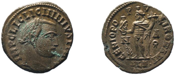 RIC VII Alexandria 5, реверс, bm