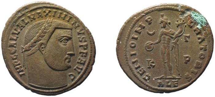 RIC VI Alexandria 139b, реверс, bm