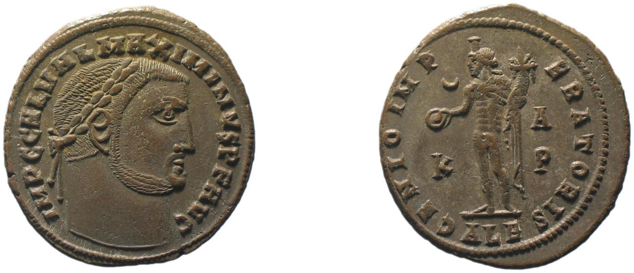 RIC VI Alexandria 139b, аверс, bm