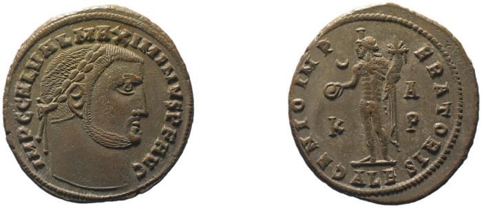 RIC VI Alexandria 139b, реверс, bm