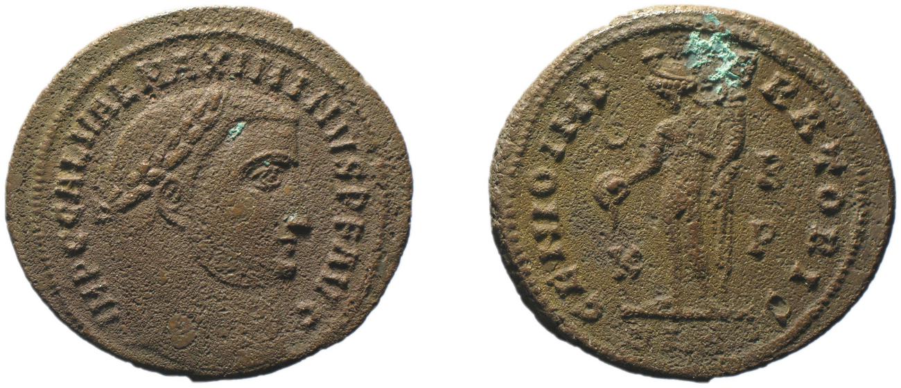 RIC VI Alexandria 139b, аверс, bm