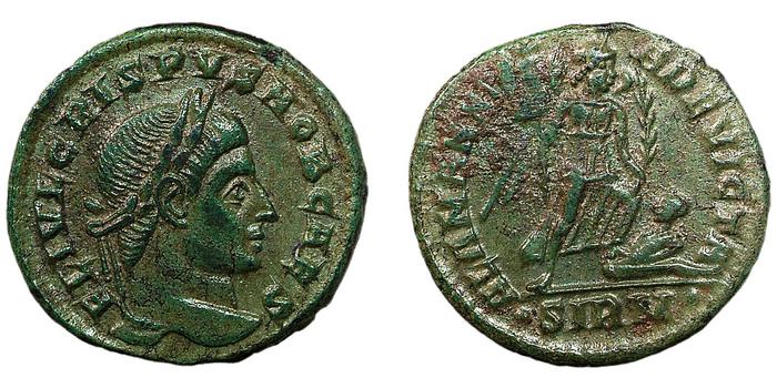 реверс RIC VII Sirmium 49