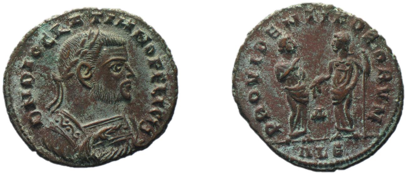 RIC VI Alexandria 93a, аверс, bm
