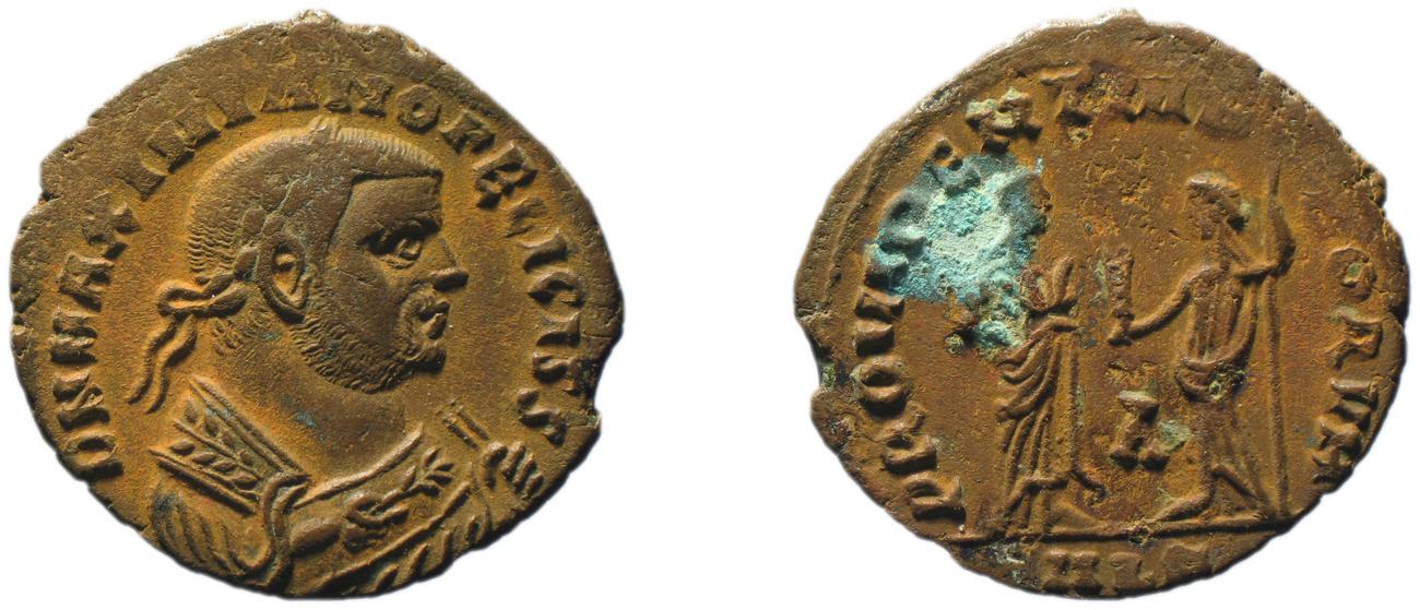 RIC VI Alexandria 91b, аверс, bm