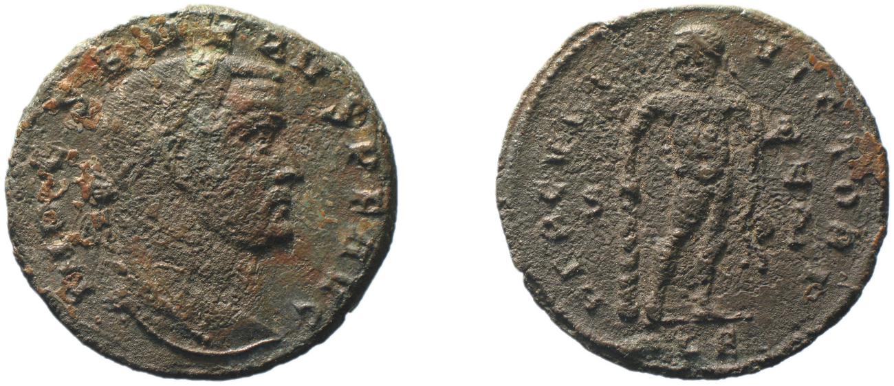RIC VI Alexandria 62, аверс, bm