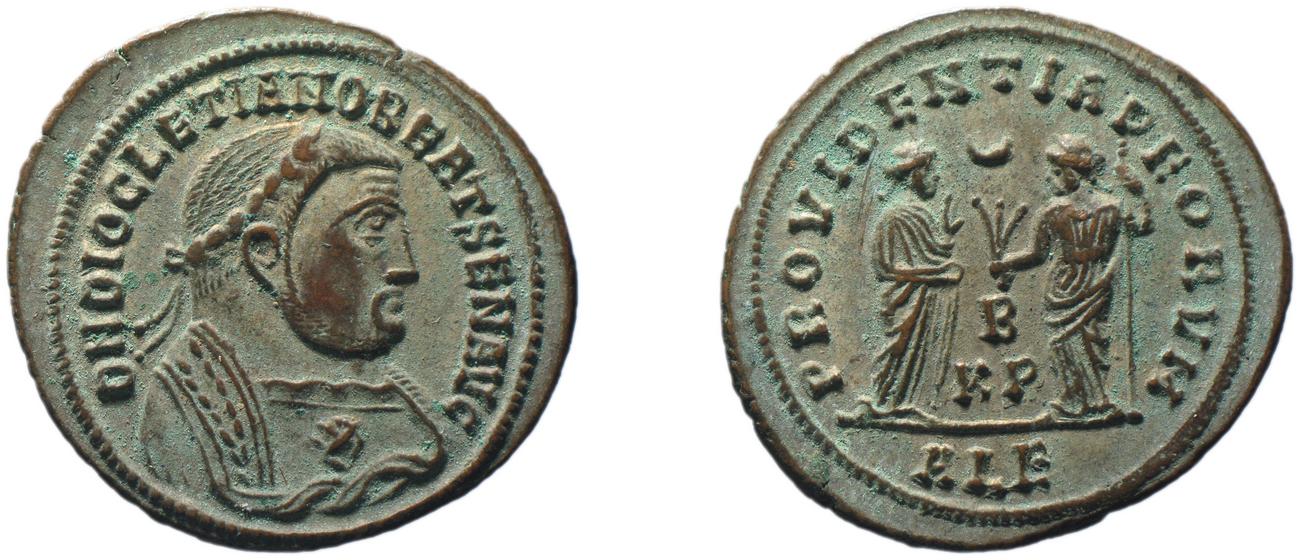 RIC VI Alexandria 128, аверс, bm