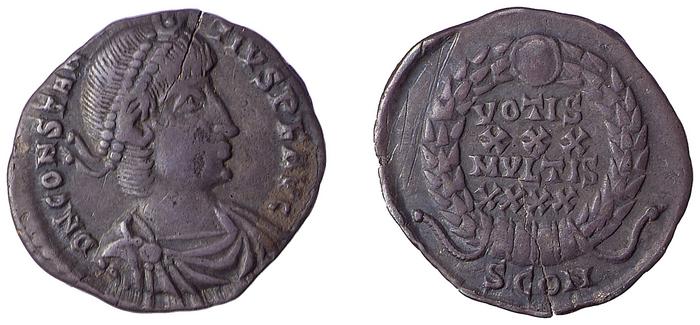 RIC VIII Arelate 261, реверс, bm