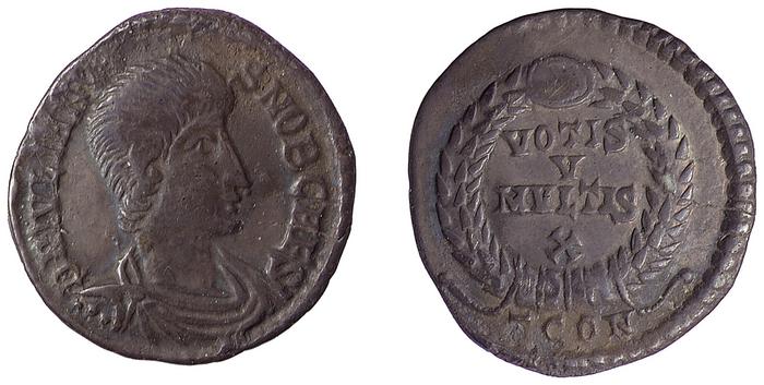 RIC VIII Arelate 264, реверс, bm