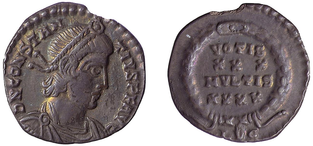 RIC VIII Lugdunum 210, аверс, bm