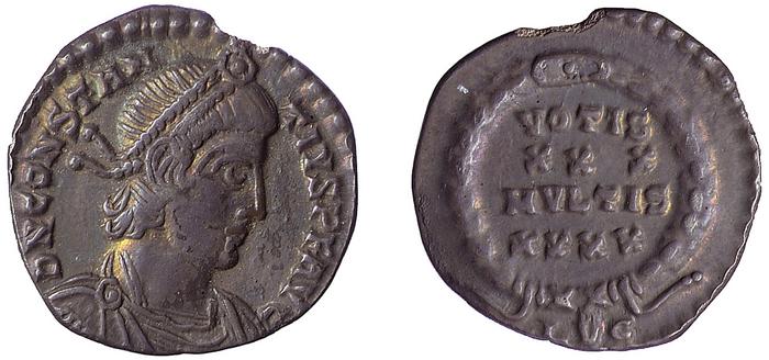 RIC VIII Lugdunum 210, реверс, bm