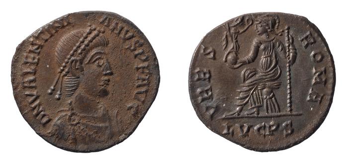 RIC IX Lugdunum 43A, реверс, bm