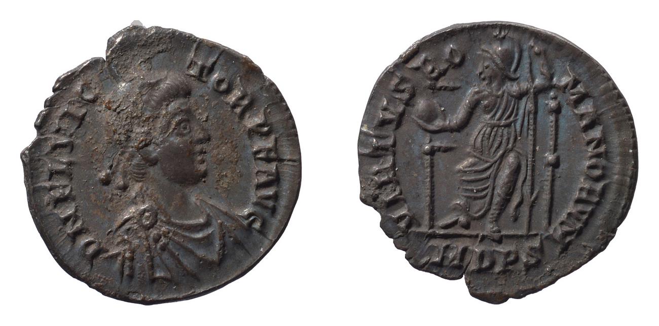 RIC IX Mediolanum 19B, аверс, bm