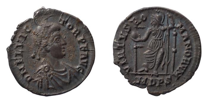 RIC IX Mediolanum 19B, реверс, bm