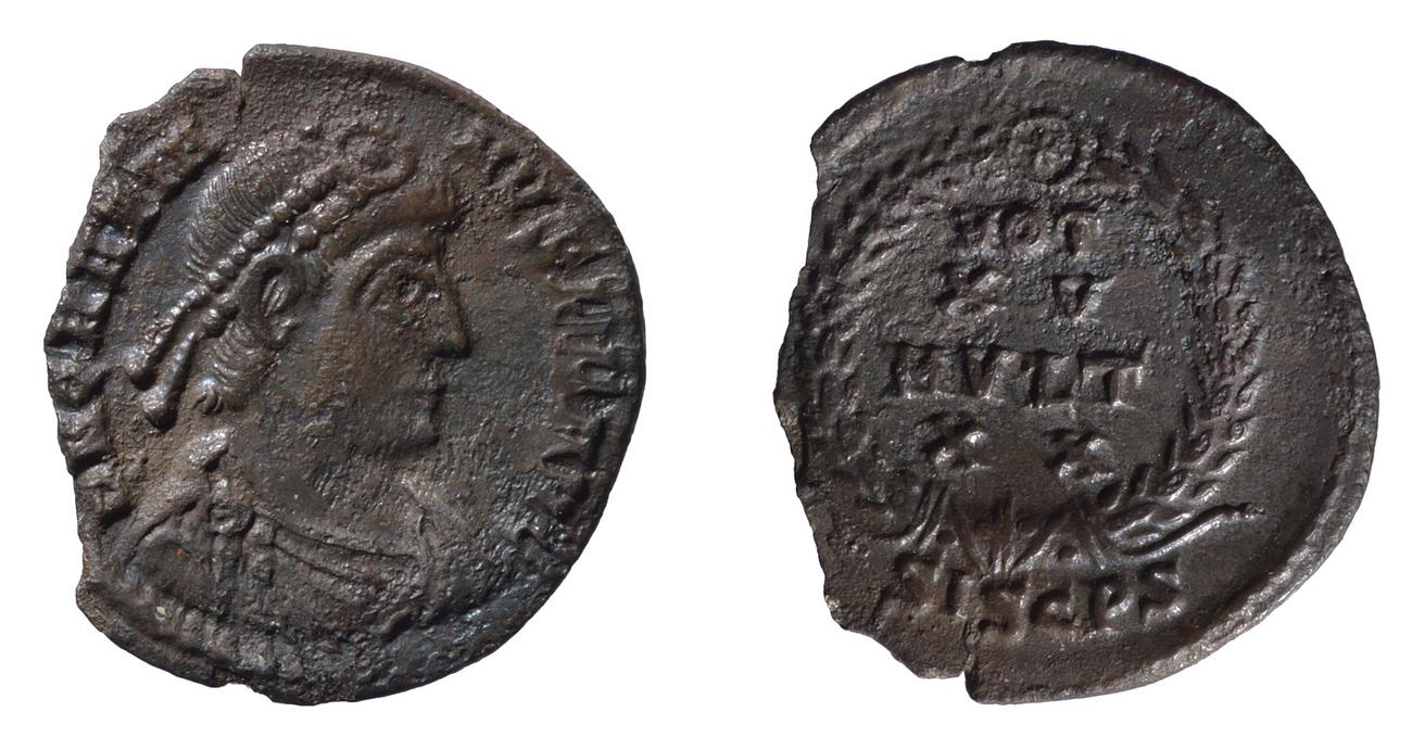 RIC IX Siscia 19B, аверс, bm
