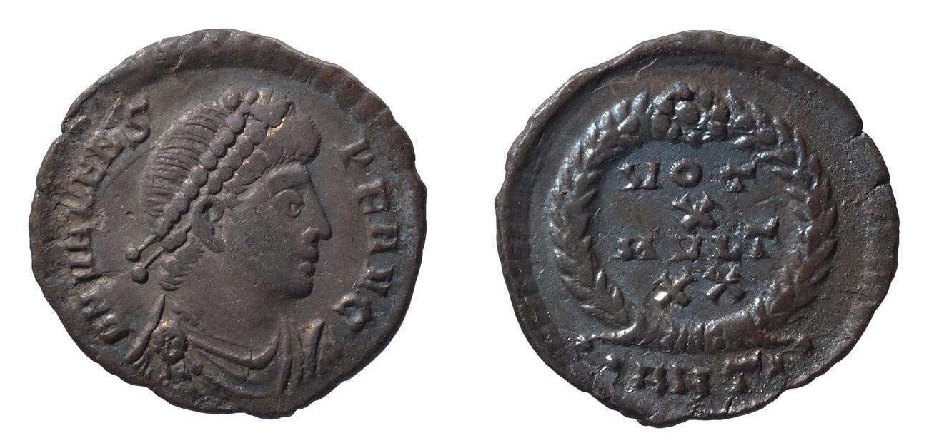 RIC IX Antioch 34B, аверс, bm