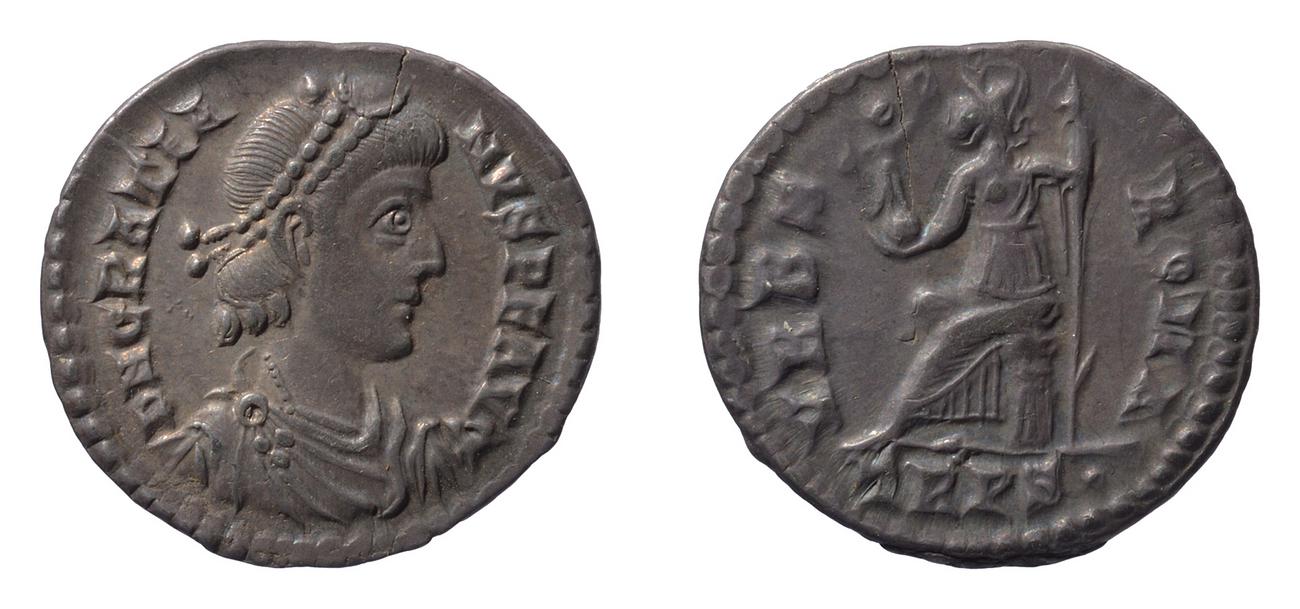 RIC IX Treveri 46B, аверс, bm
