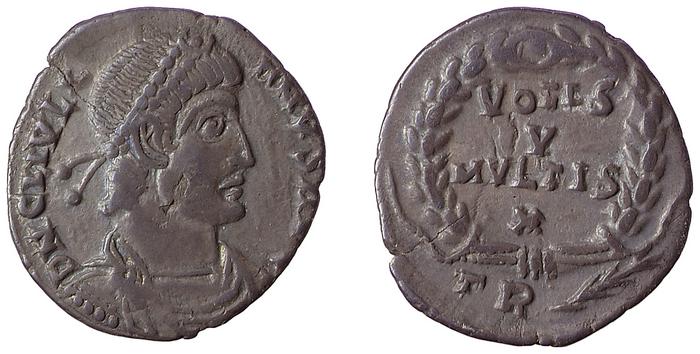 RIC VIII Treveri 365, реверс, bm