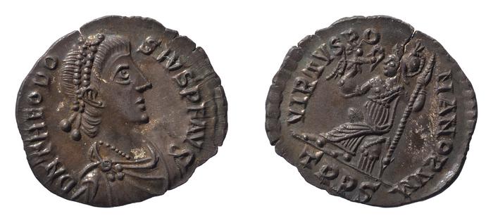 RIC IX Treveri 94B, реверс, bm