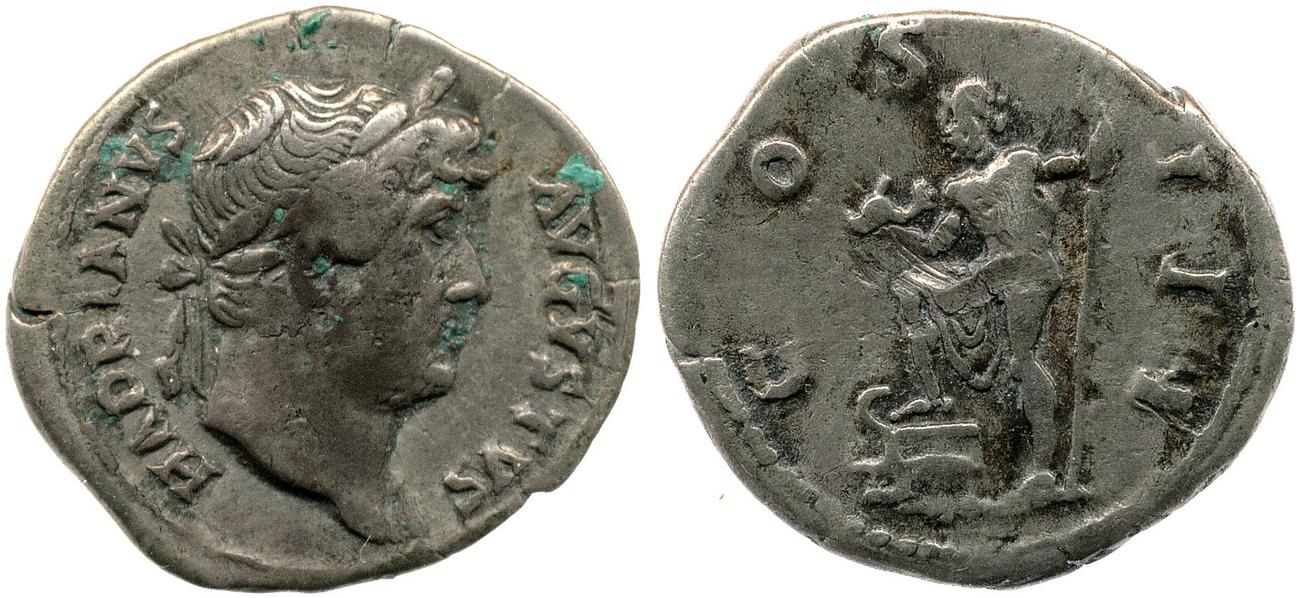 RIC II, Part 3 (second edition) Hadrian 789, аверс, bm