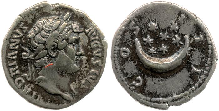 RIC II, Part 3 (second edition) Hadrian 852, реверс, bm