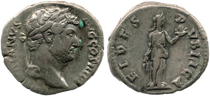 реверс RIC II, Part 3 (second edition) Hadrian 2199