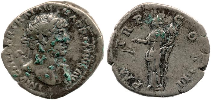 RIC II, Part 3 (second edition) Hadrian 387, реверс, bm