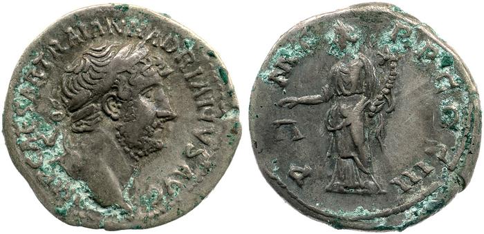 RIC II, Part 3 (second edition) Hadrian 2984, реверс, bm