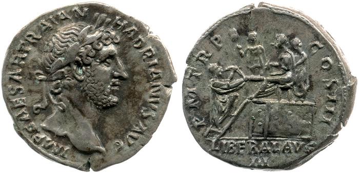 RIC II, Part 3 (second edition) Hadrian 312, реверс, bm