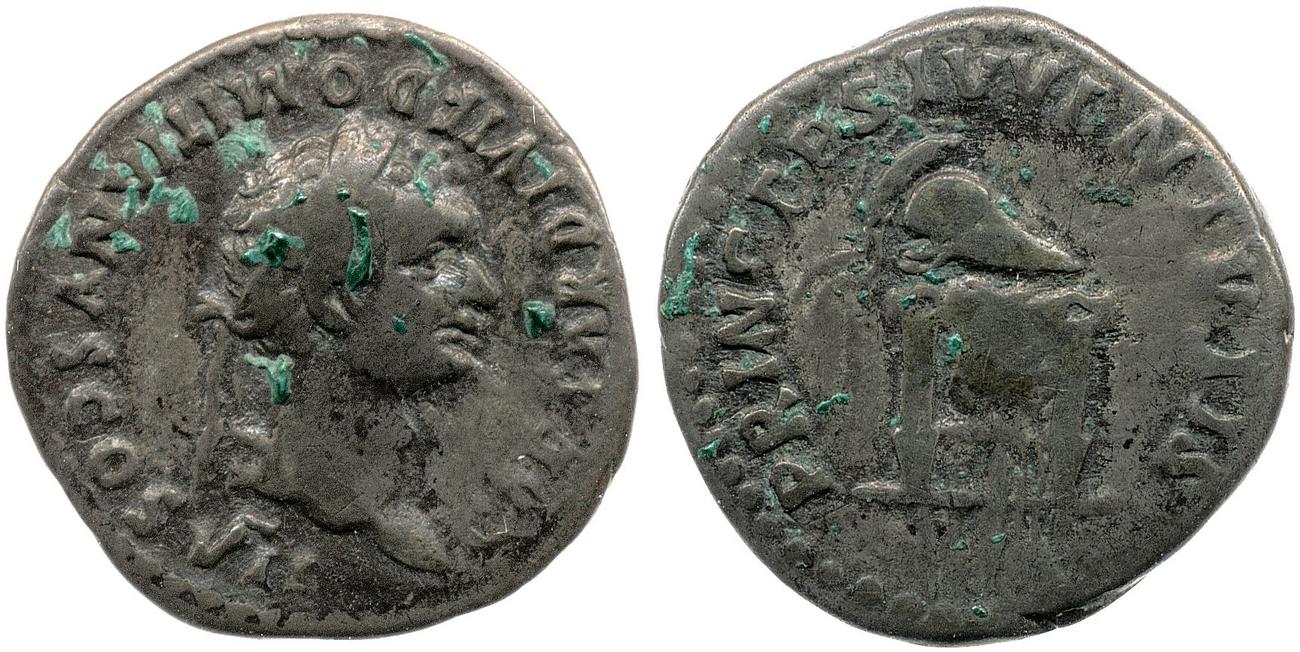 RIC II, Part 1 (second edition) Titus 271, аверс, bm