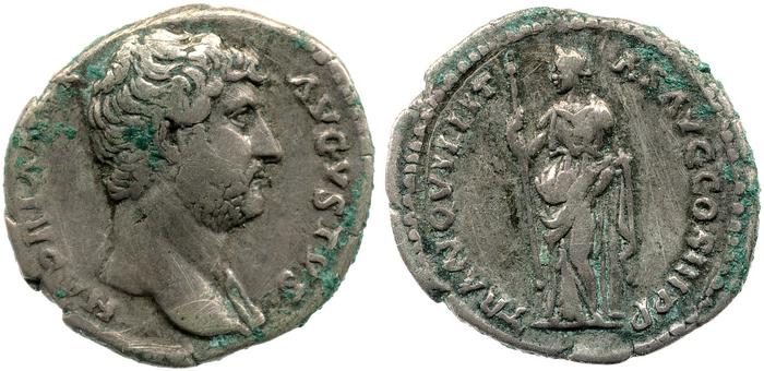 реверс RIC II, Part 3 (second edition) Hadrian 1131