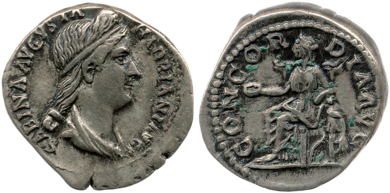 RIC II, Part 3 (second edition) Hadrian 2501, аверс, bm