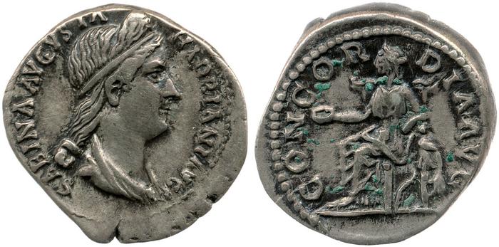 RIC II, Part 3 (second edition) Hadrian 2501, реверс, bm
