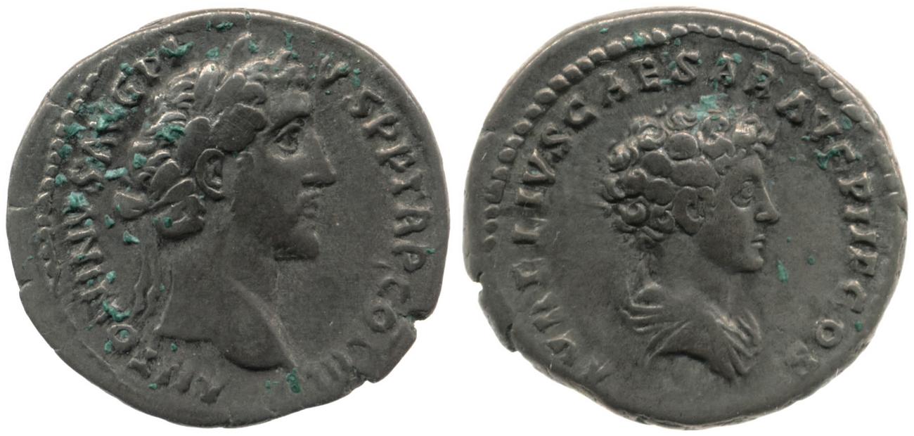 RIC III Antoninus Pius 417B, аверс, bm