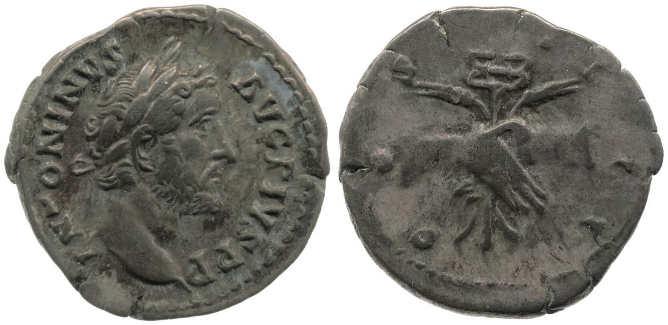 RIC III Antoninus Pius 136, аверс, bm