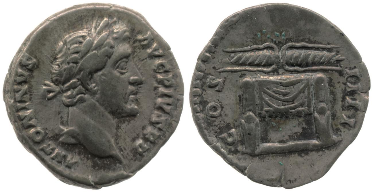 RIC III Antoninus Pius 137, аверс, bm