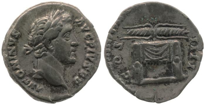 RIC III Antoninus Pius 137, реверс, bm