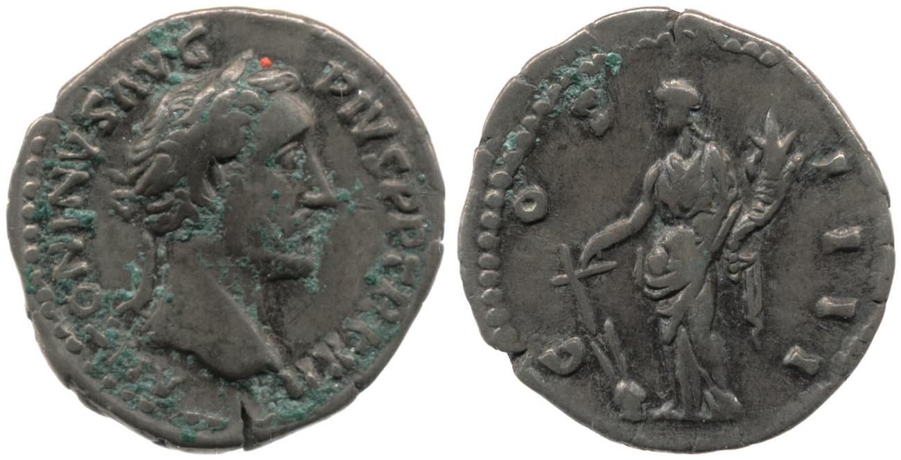 аверс RIC III Antoninus Pius 179