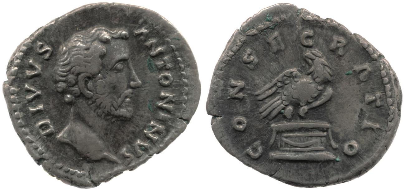 RIC III Marcus Aurelius 431, аверс, bm